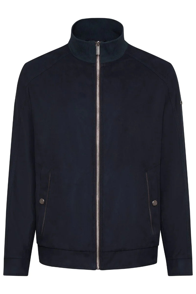 Bugatti Water Repellent Bomber Jacket Navy