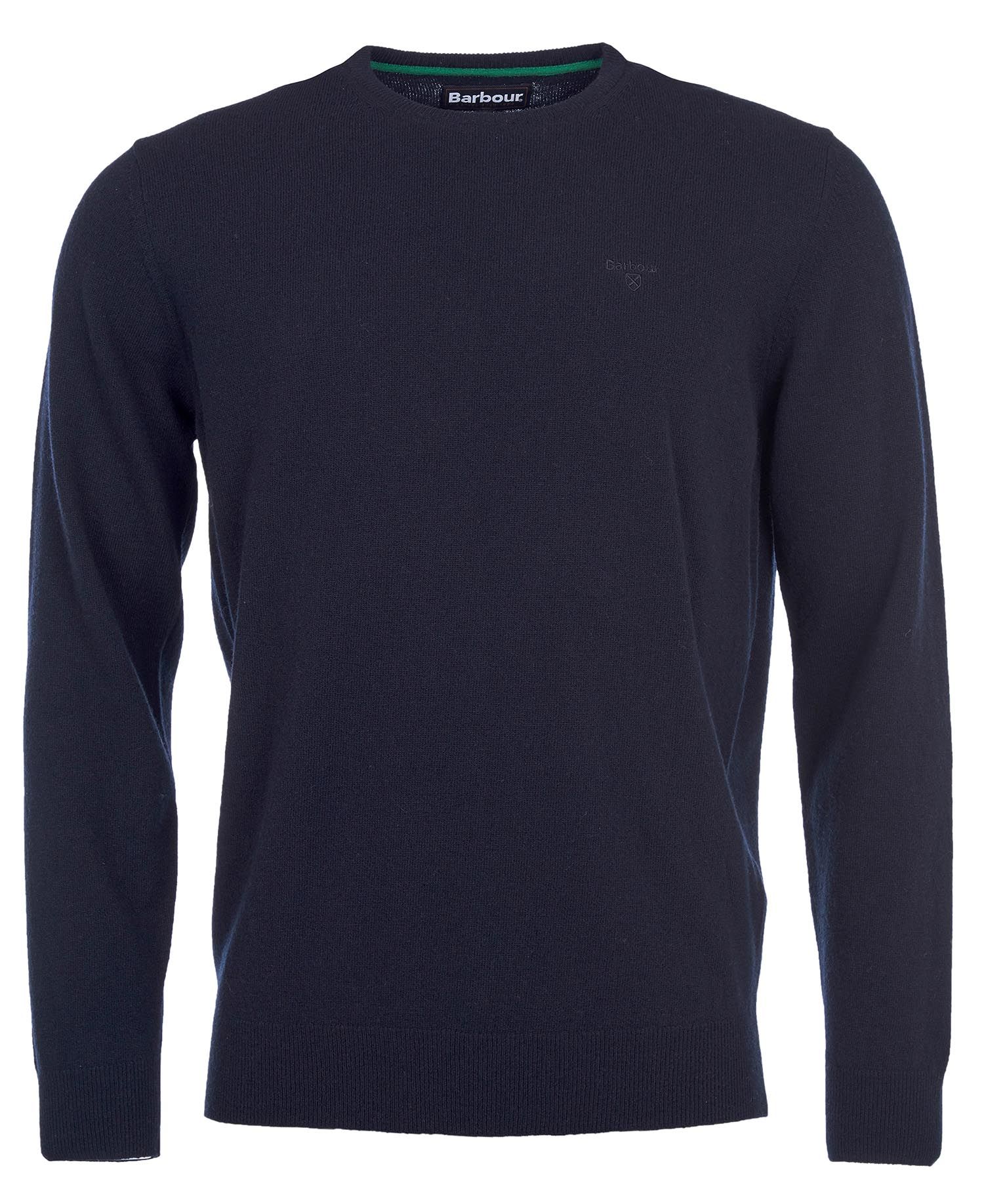 Barbour essential lambswool crew neck jumper hotsell