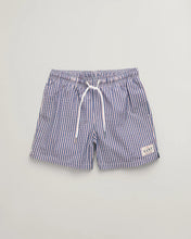 Load image into Gallery viewer, GANT - Seersucker Swim Shorts, Deep Blue
