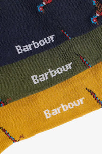 Barbour - Pheasant 3-Pack Sock Gift Set