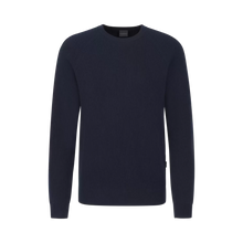 Load image into Gallery viewer, Bugatti - Crew-Neck Lambswool Sweater, Navy
