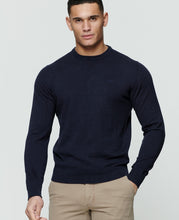 Load image into Gallery viewer, Magee - Carn Crew Knitwear, Navy
