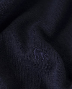 Magee - Carn Crew Knitwear, Navy