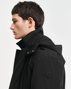 GANT - Padded Car Coat, Black ( Size L Only)