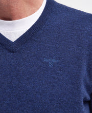 Load image into Gallery viewer, Barbour - Essential V-Neck Sweatshirt, Deep,Blue
