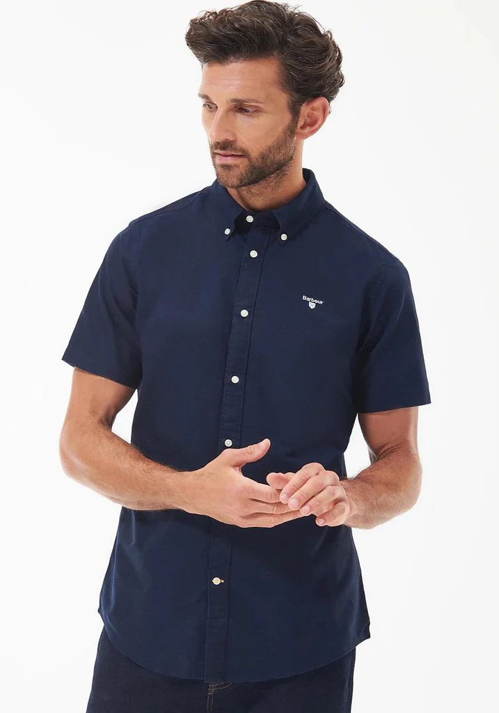 Barbour - Oxtown Short Sleeve Tailored Fit Shirt, Navy