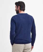 Load image into Gallery viewer, Barbour - Essential V-Neck Sweatshirt, Deep,Blue
