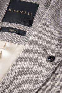 Bugatti - Slim Fit Sports Jacket, Stone