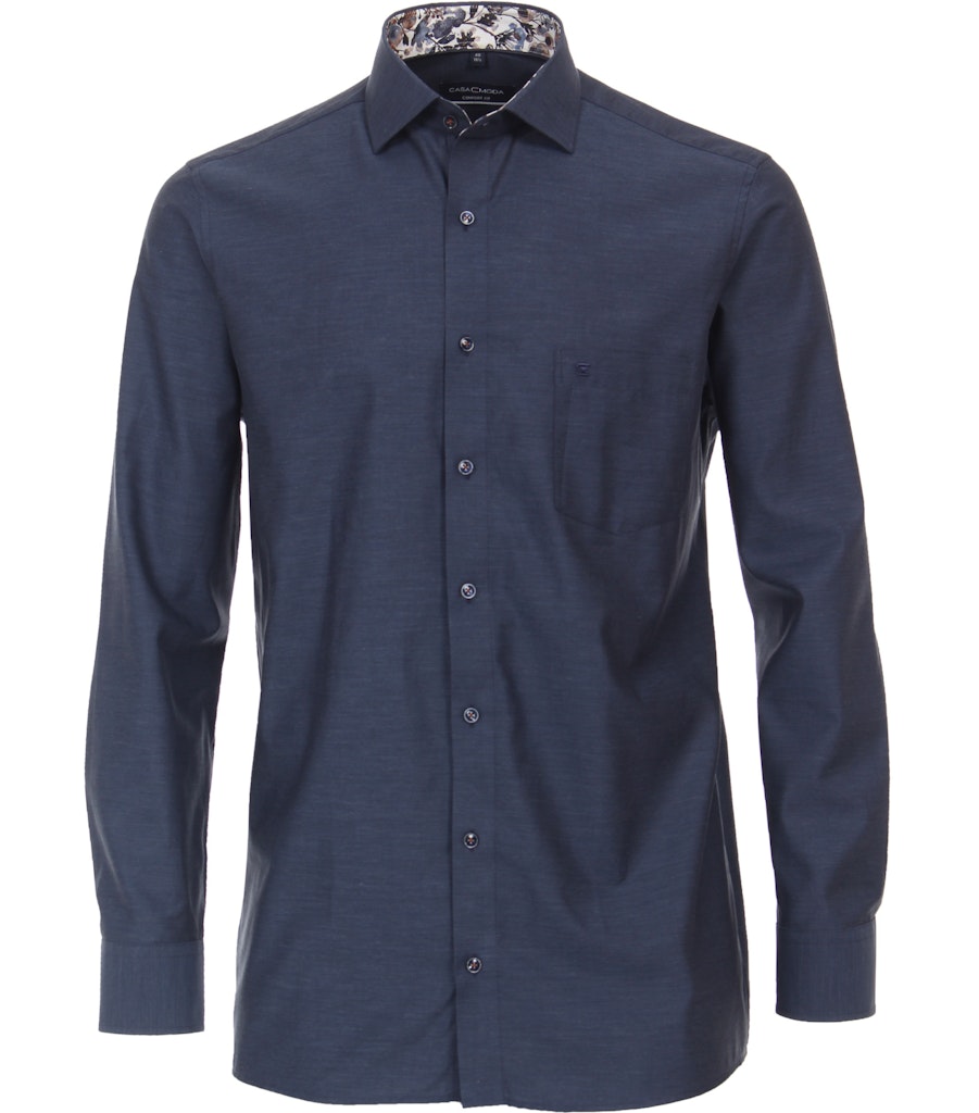 Casa Moda - Kent Comfort Fit City Shirt, Navy