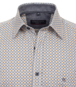 Casa Moda - Kent Print, Short Sleeve Shirt