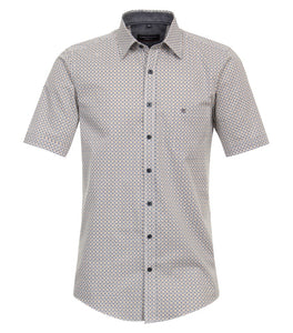 Casa Moda - Kent Print, Short Sleeve Shirt