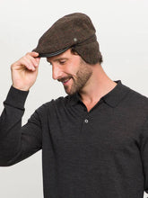 Load image into Gallery viewer, Bugatti - Pure Wool Hat With Earflaps, Pepper
