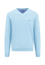 Load image into Gallery viewer, Fynch Hatton - V Neck, Light Blue
