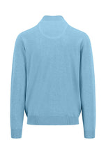 Load image into Gallery viewer, Fynch Hatton - Half Zip Knit Jumper, Splashy Blue
