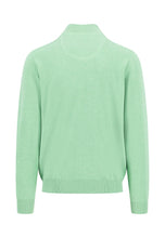 Load image into Gallery viewer, Fynch Hatton - Half Zip Knit Jumper, Green
