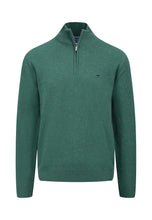 Load image into Gallery viewer, Fynch Hatton - 3XL, Cotton Half Zip, Dark Emerald
