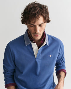 GANT - Chambray Heavy Rugger, Blue