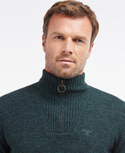 Load image into Gallery viewer, Barbour - Lambswool Half Zip, Seaweed (L &amp; XXL Only)
