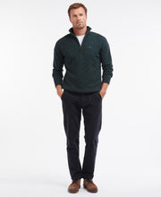 Load image into Gallery viewer, Barbour - Lambswool Half Zip, Seaweed (L &amp; XXL Only)
