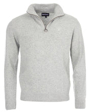 Load image into Gallery viewer, Barbour - Lambswool Half Zip, Light Grey Marl
