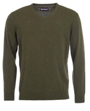 Load image into Gallery viewer, Barbour - Essential V-Neck Sweatshirt, Seaweed
