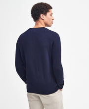 Load image into Gallery viewer, Barbour - Essential Lambs Wool V Neck, Navy
