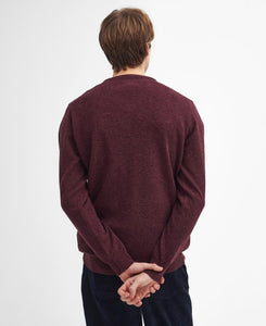 Barbour - Essential V-Neck Sweatshirt, Merlot