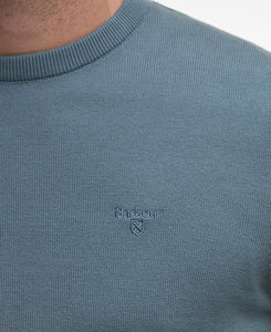 Barbour - Pima Cotton Crew Neck, Vintage Teal