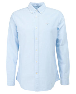 Barbour - Striped Oxtown Tailored Shirt, Sky Blue