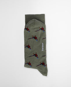 Barbour - Pheasant Green Sock