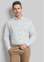Load image into Gallery viewer, Bugatti - Contrast Collar Cotton Shirt, White
