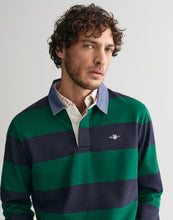 Load image into Gallery viewer, GANT - Chambray Stripe Heavy Rugger, Green
