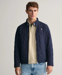 GANT - Quilted Windcheater, Evening Blue