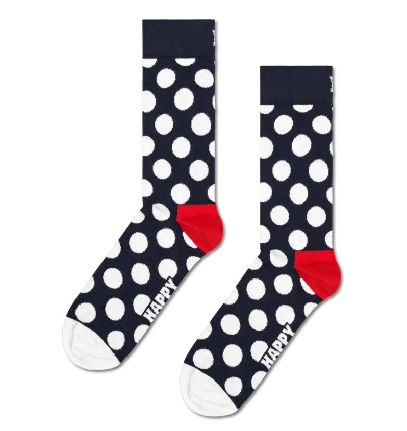 Happy Socks - White Big Dots