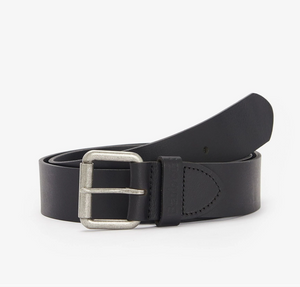 Barbour - Leather Belt, Black