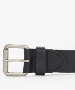 Barbour - Leather Belt, Black