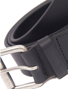 Barbour - Leather Belt, Black