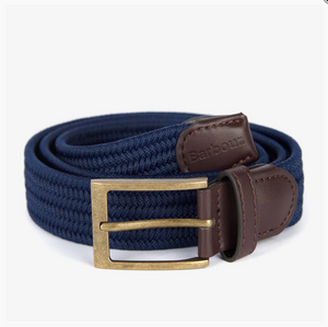 Barbour - Stretch Belt, Navy