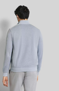 Bugatti - Sweatshirt with Band Collar, Light Blue