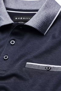 Bugatti - Polo Shirt Pocket, Navy