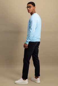 Fynch Hatton - V Neck, Light Blue