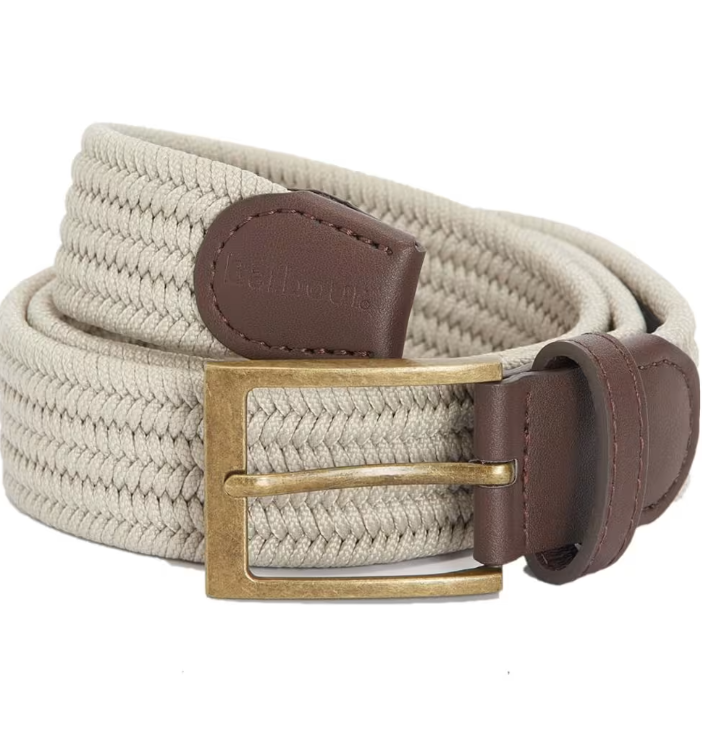 Barbour - Nevis Stretch Belt, Beige