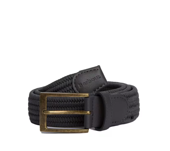 Barbour - Nevis Stretch Belt, Grey