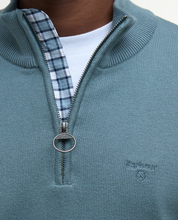 Load image into Gallery viewer, Barbour - Cotton Half Zip - Vintage Teal
