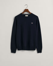 Load image into Gallery viewer, GANT - Superfine Lambswool C-Neck Sweater, Marine
