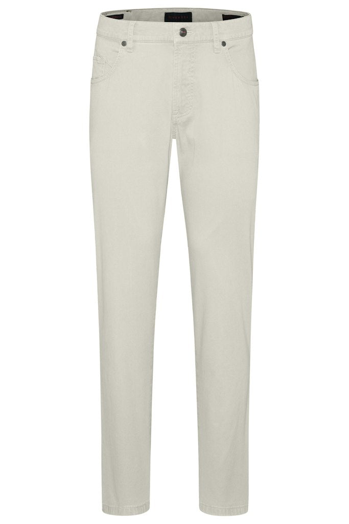 Bugatti - Flexcity 5 Pocket Trouser, Stone