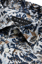 Load image into Gallery viewer, Bugatti - Pure Linen Shirt, Leaves print
