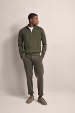 Load image into Gallery viewer, Bugatti - Cotton Cashmere Half Zip, Forest Green
