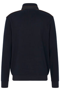 Bugatti - Half Zip Sweatshirt, Navy