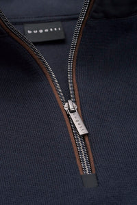 Bugatti - Half Zip Sweatshirt, Navy